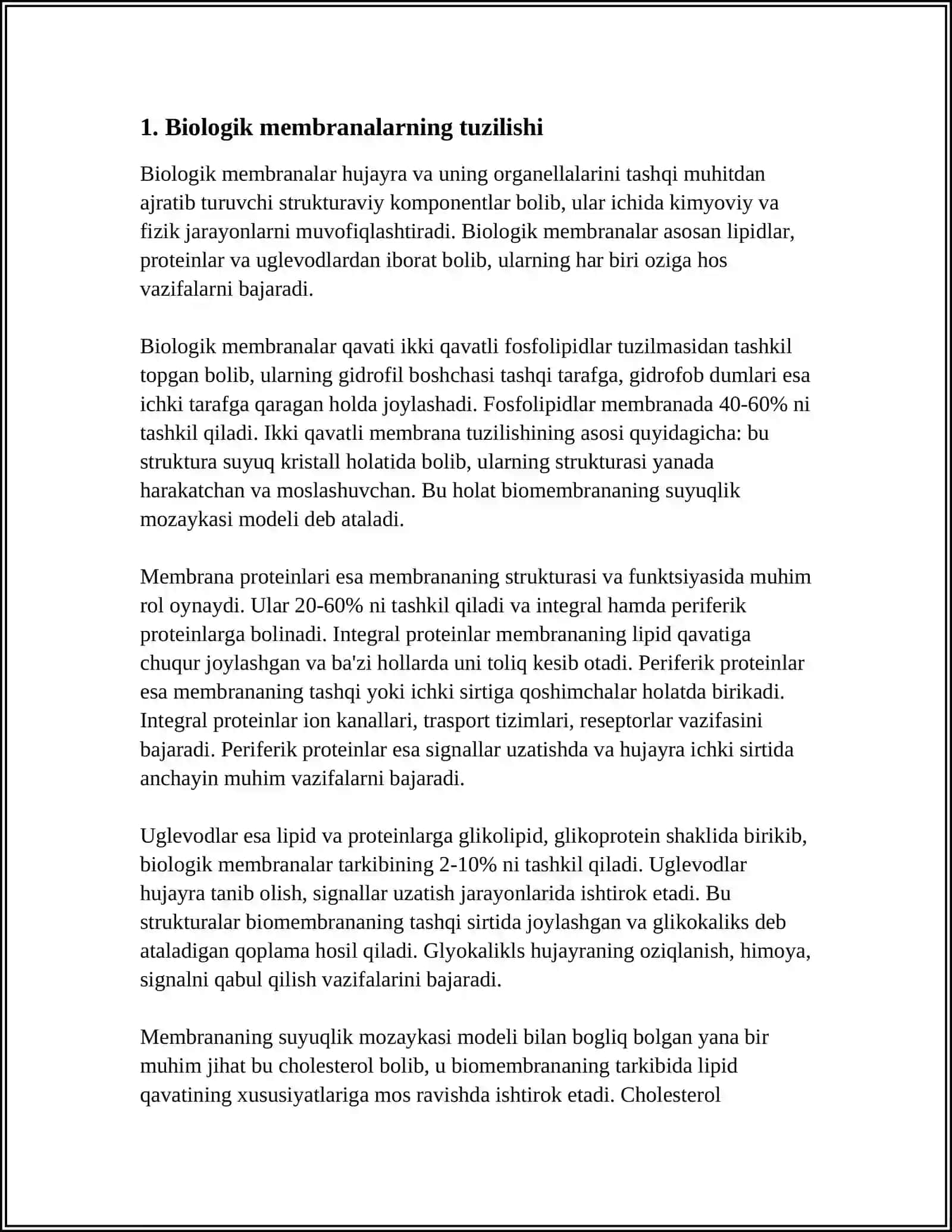 BIOLOGIK MEMBRANALAR 3