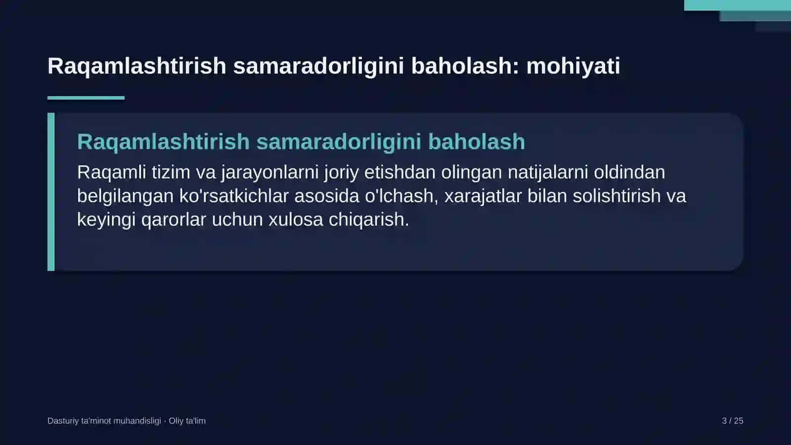 Kafelarda raqamlashtirish samaradorligini baholash 3