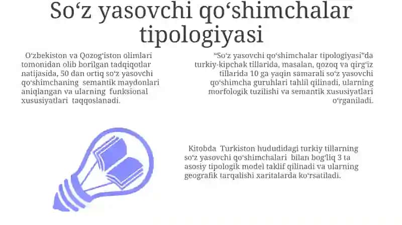 So‘z yasovchi qo‘shimchalar tipologiyasi 3