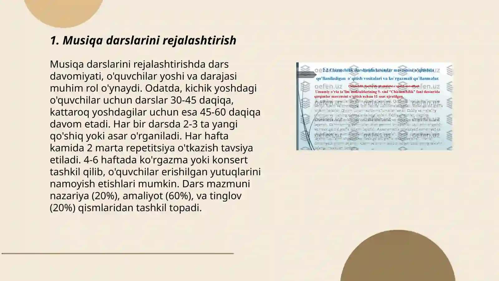 Musiqa o'qitish metodikasi 3