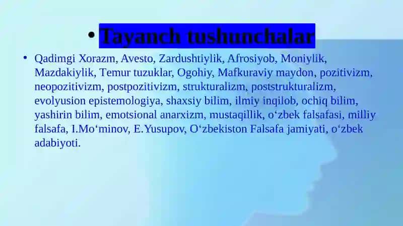 Falsafa Fano’qituvchisi 3