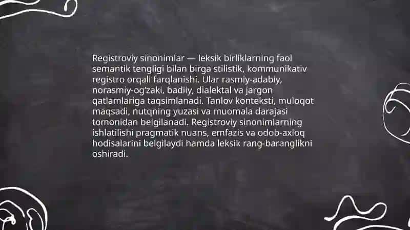 Leksik sinonimiya 3