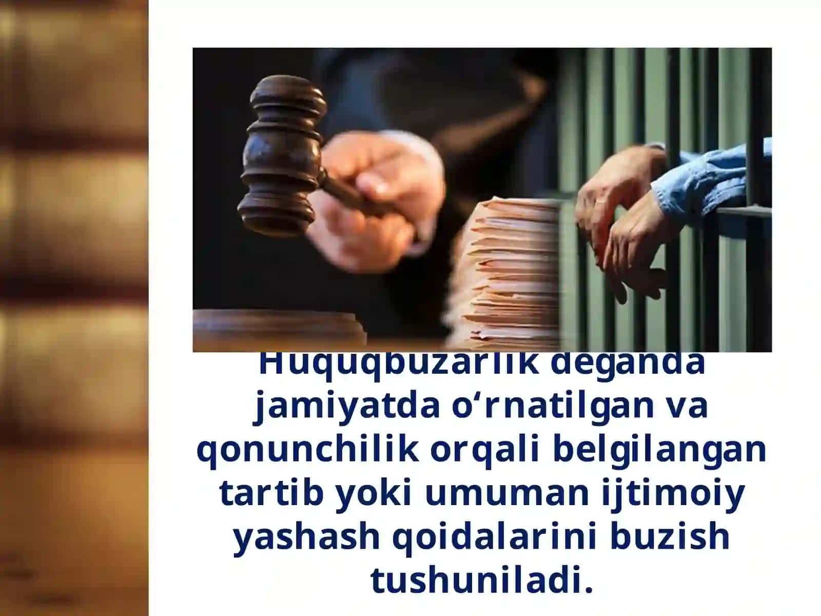 Huquqbuzarlik 3