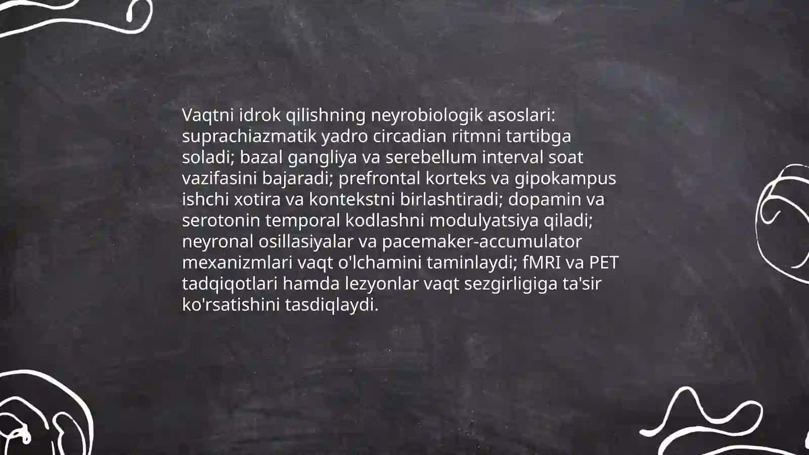 Vaqtni idrok qilish 3