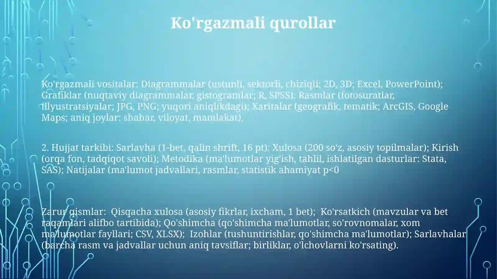 Hujjatlaridagizaruriyqismlar 3