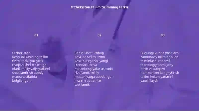 O'zbekiston ta'lim tizimining tarixi 3