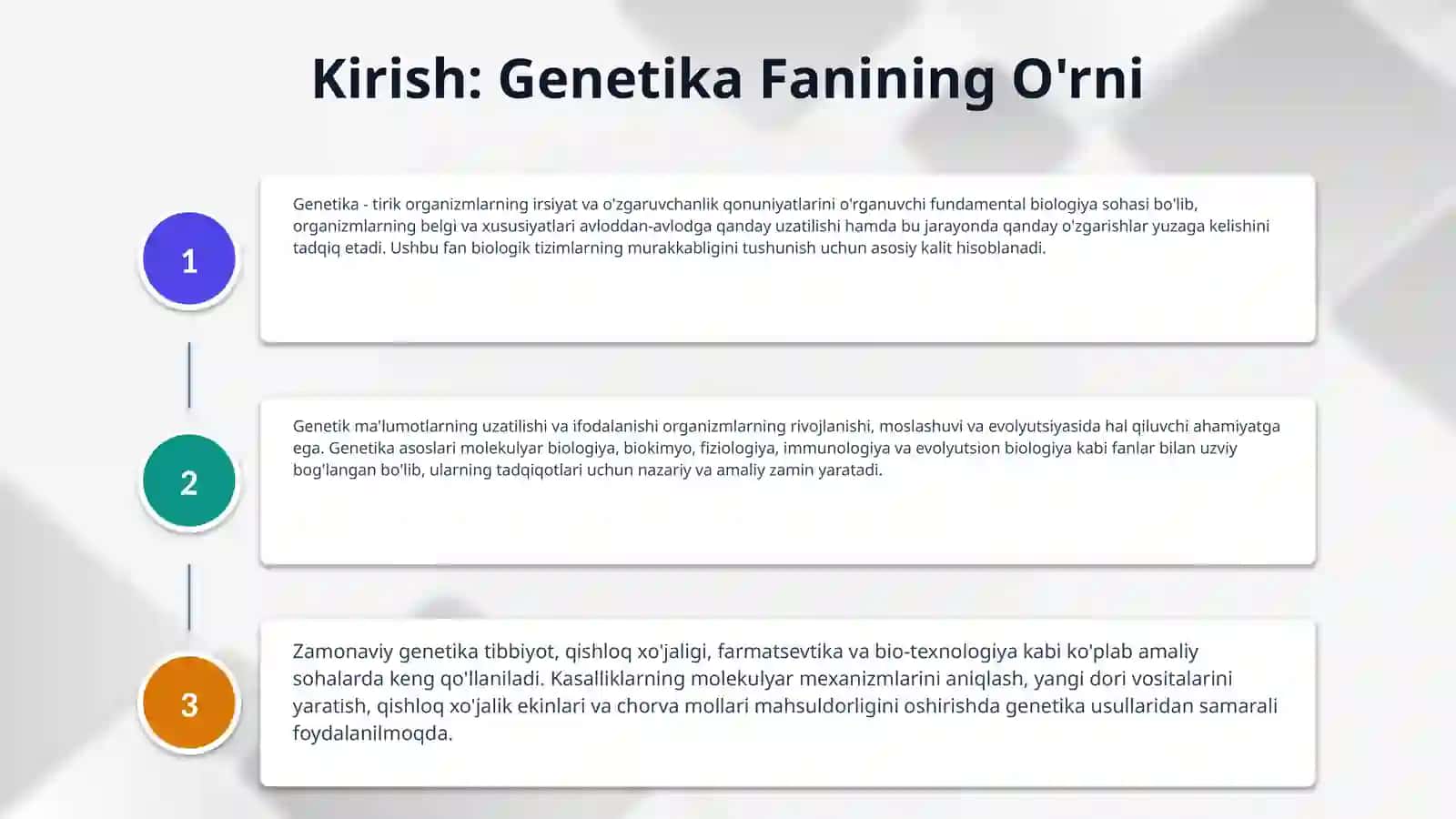 Umumiy genetika 3