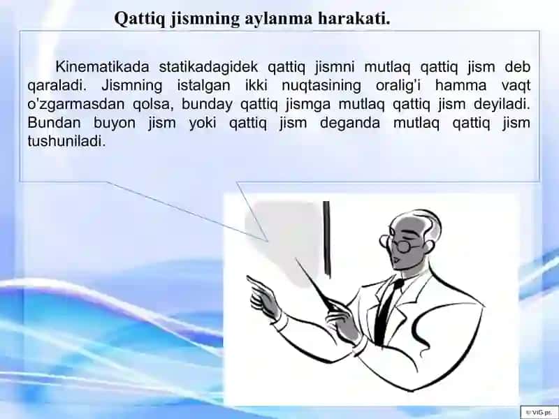 Qattiq jismning aylanma harakati 3