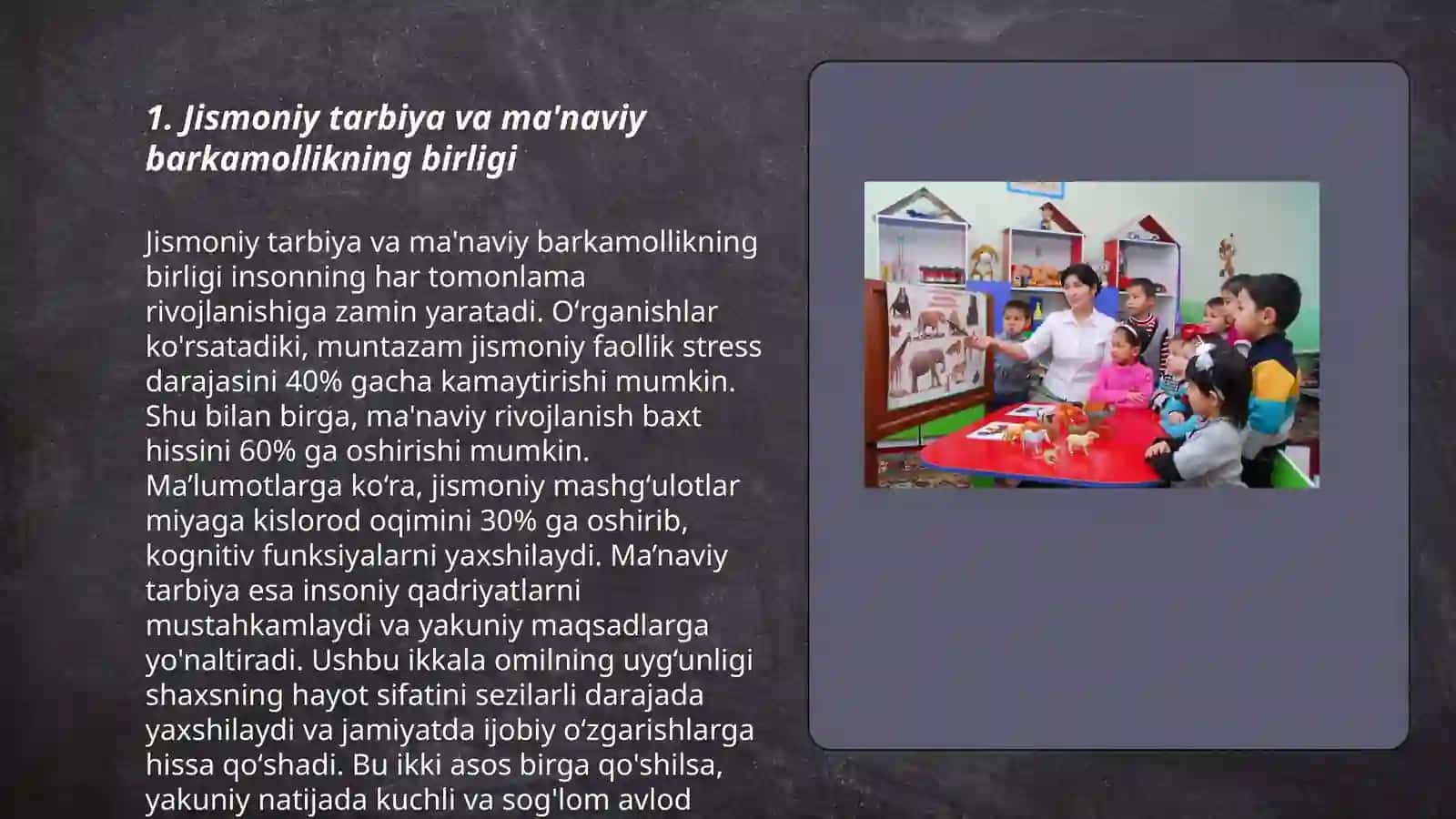 Jismoniy tarbiya jarayonida bolalarni tarbiyalash va oʻqitishning birligi Rahimova Muxlisaxon 3