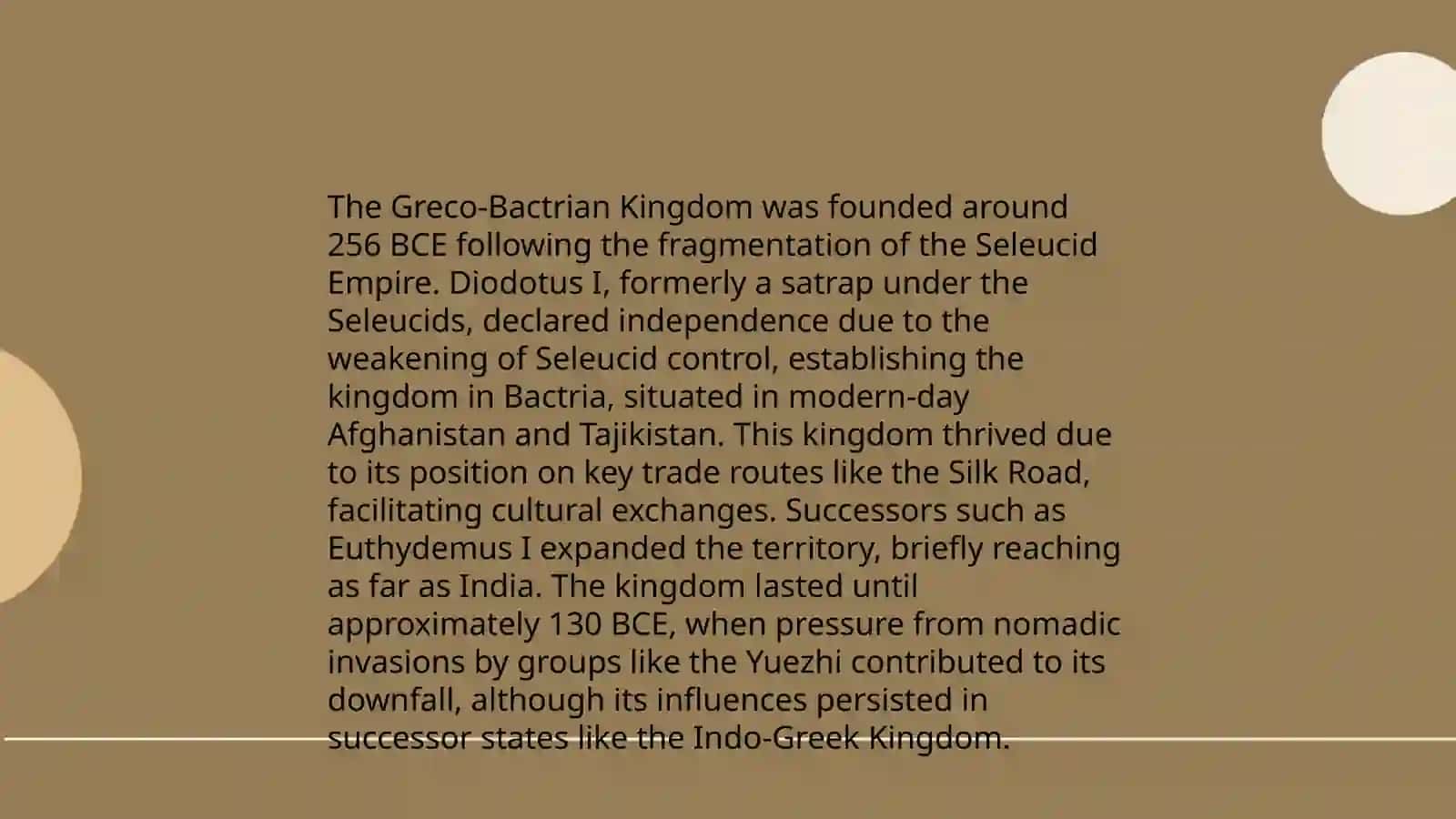 The Greco-Bactrian Kingdom 3