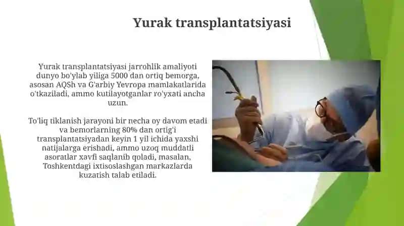 Yurak transplantatsiyasi 3