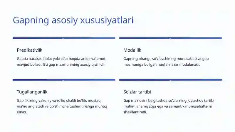 Gap tushunchasi 3