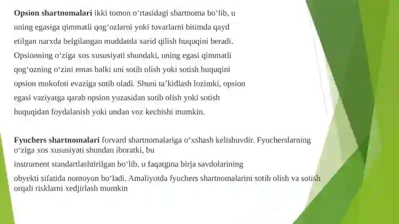 HOSILAVIY MOLIYAVIY VOSITALAR 3