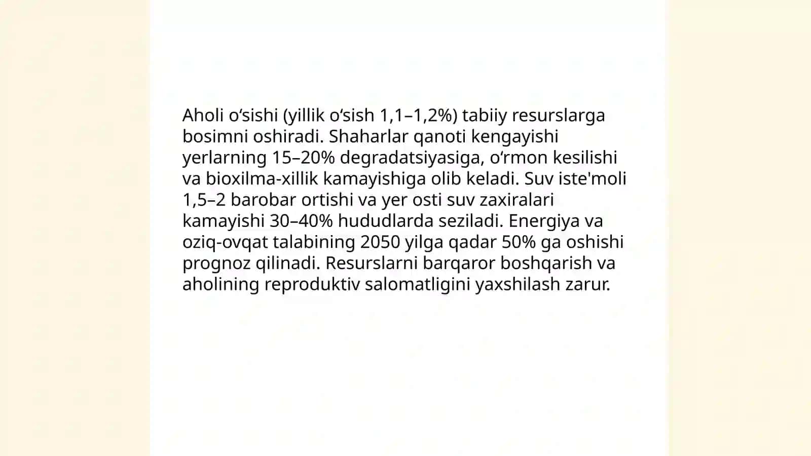 Demografiya va ekologiya 3