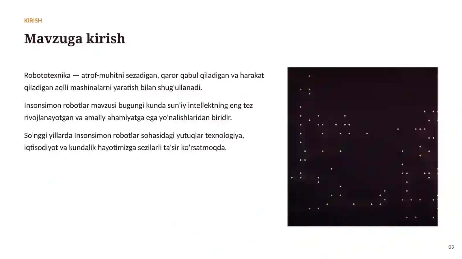 Insonsimon robotlar: asoslari va qo'llanilishi 3