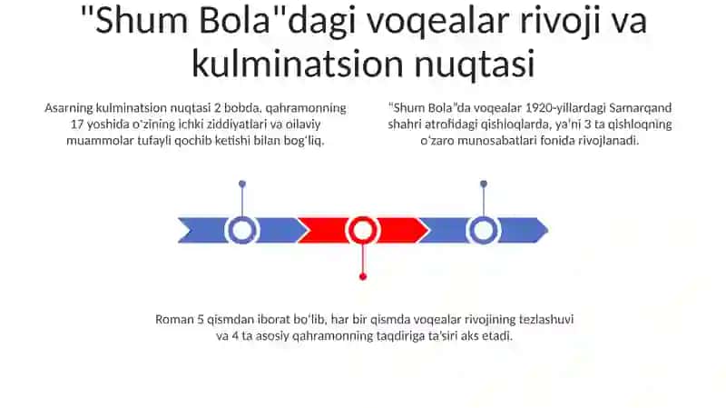 Gʻafur Gʻulomning "Shum Bola" asarining tahlili 3