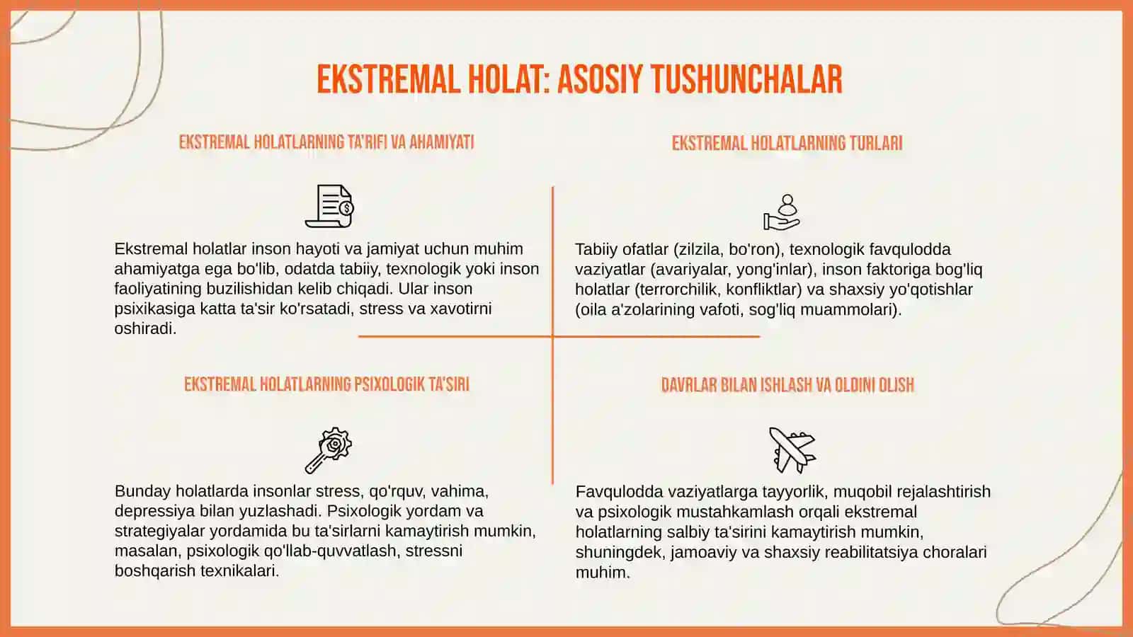 Ekstremal holat tushunchasi 3