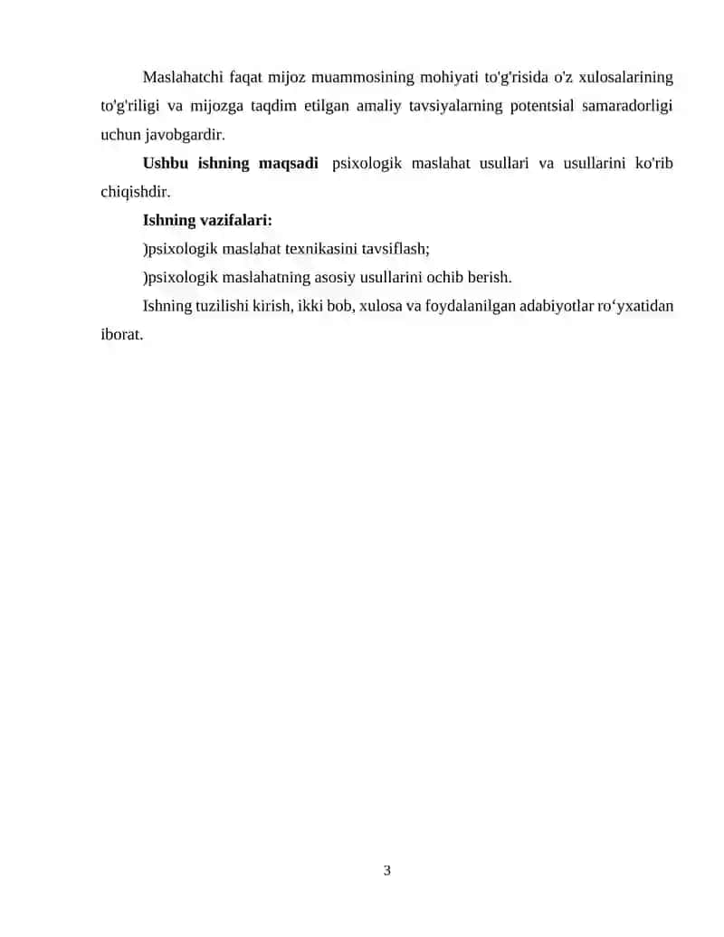 Konsultatsiyani òtkazishning 5 qadamli modeli. 3