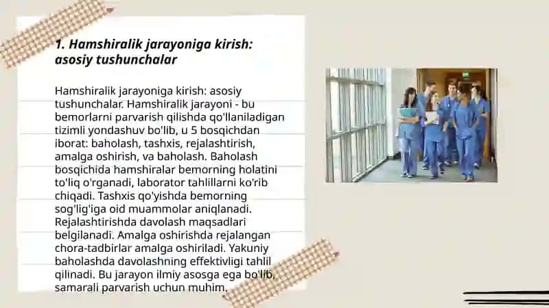 Hamshiralik jarayoniga kirish va uning ahamiyati 3