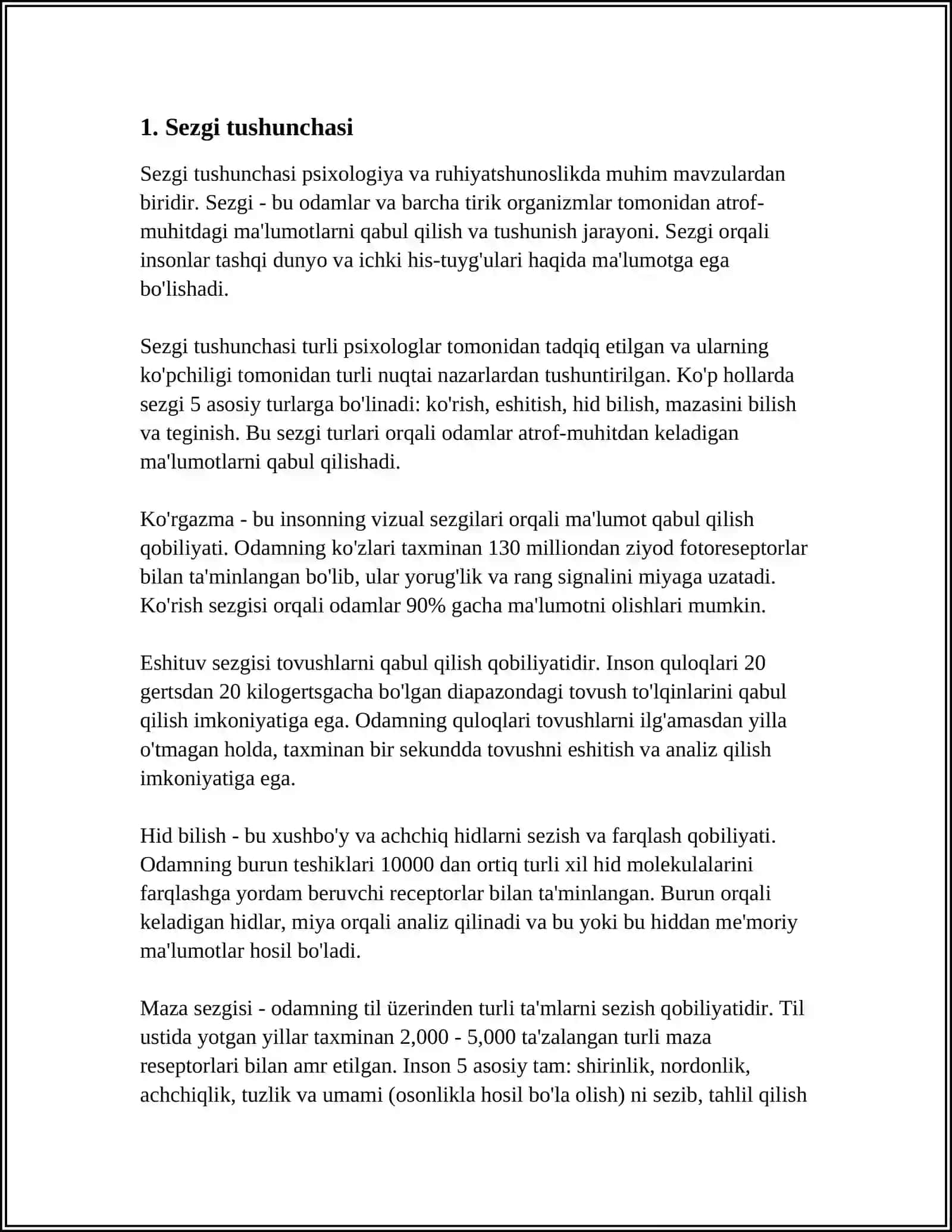 SEZGI TURLARI VA UNING QONUNIYATLARI 3