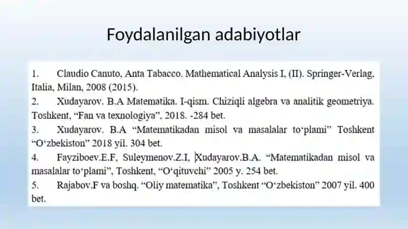Ko‘p o‘zgaruvchili funksiya. Xususiy hosilalar, to‘la differensial 3
