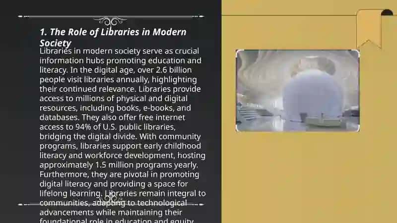 The Role of Libraries in Modern Society 3