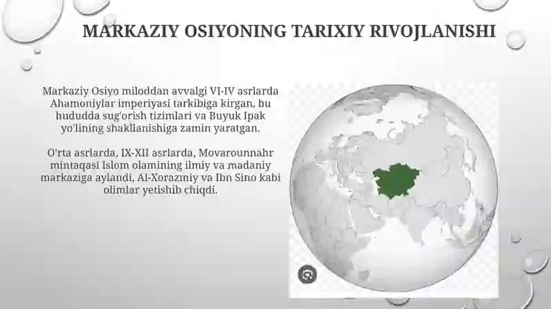 G'arb va Sharq munosabatlarida Markaziy Osiyo mintaqasi 3
