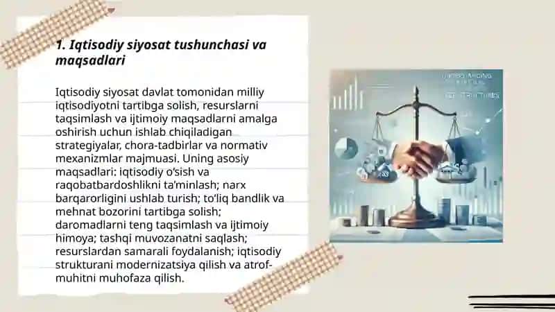 Iqtisodiy siyosatning nazariy asoslari 3