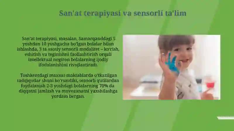 Sensor Tarbiya Usullari 3