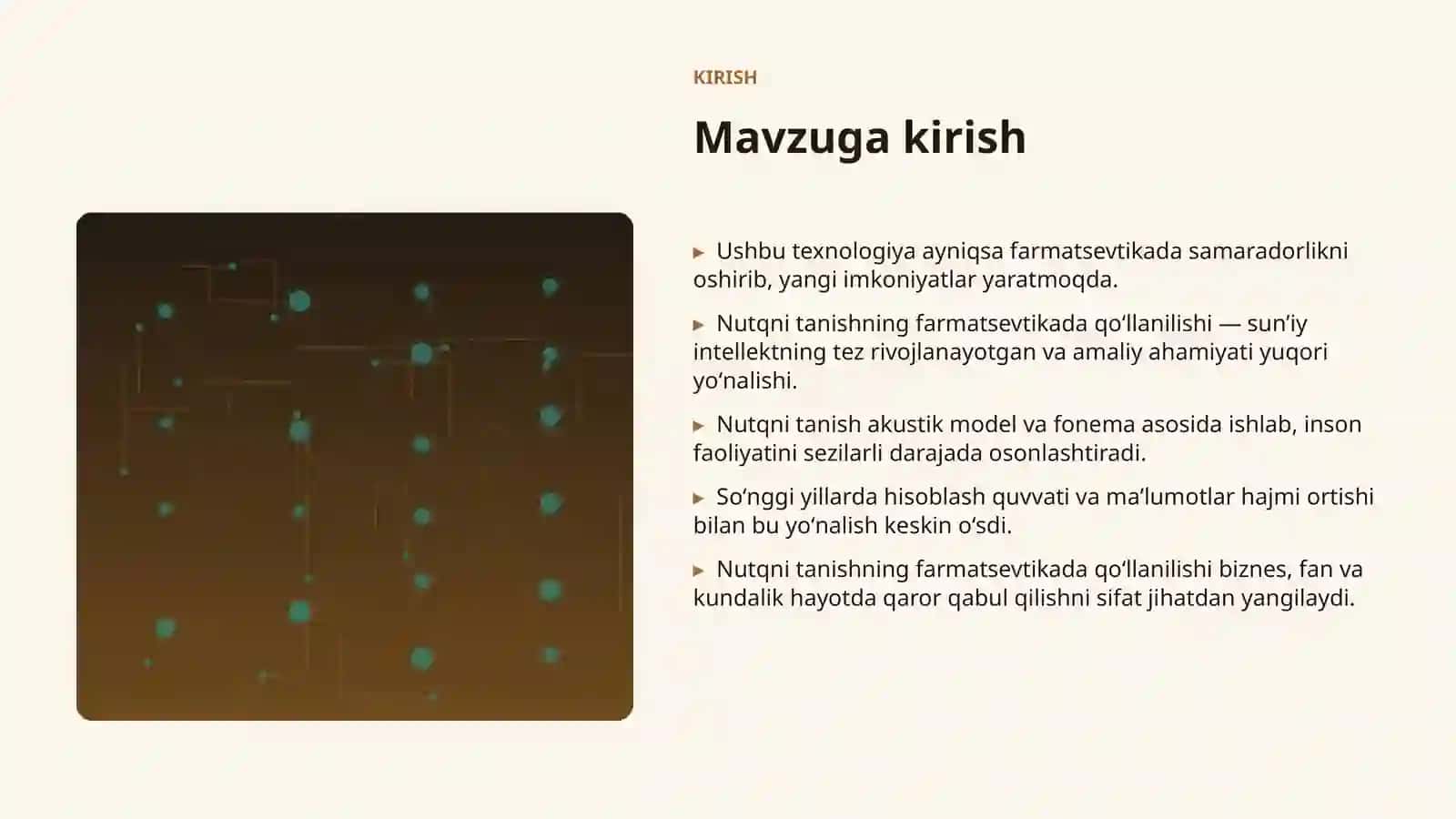 Nutqni tanishning farmatsevtikada qoʻllanilishi 3