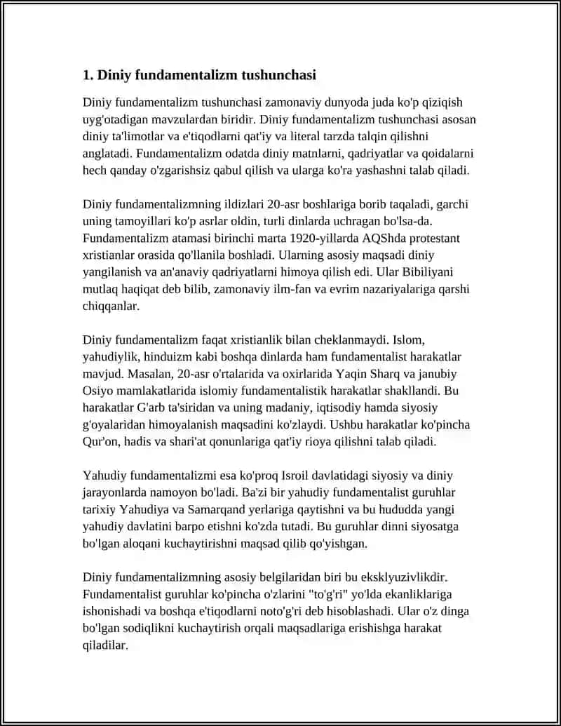 FUNDAMENTALIZM VA EKSTREMIZM TUSHUNCHALARI 3