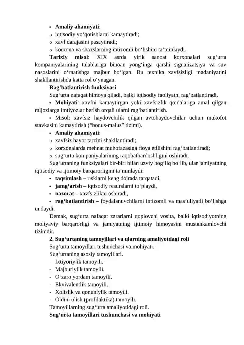 Sug‘urtaning asosiy funksiyalari 3