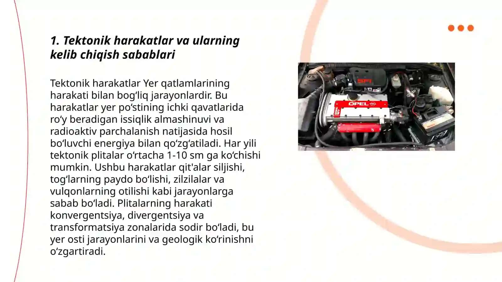 Tektonik harakatlar 3