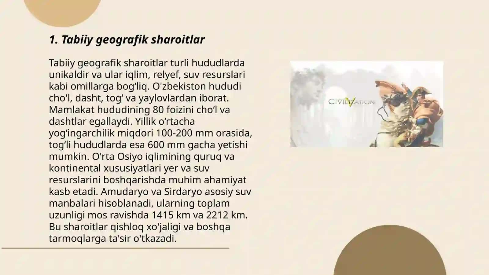 Tabiiy geografik sharoitlar 3