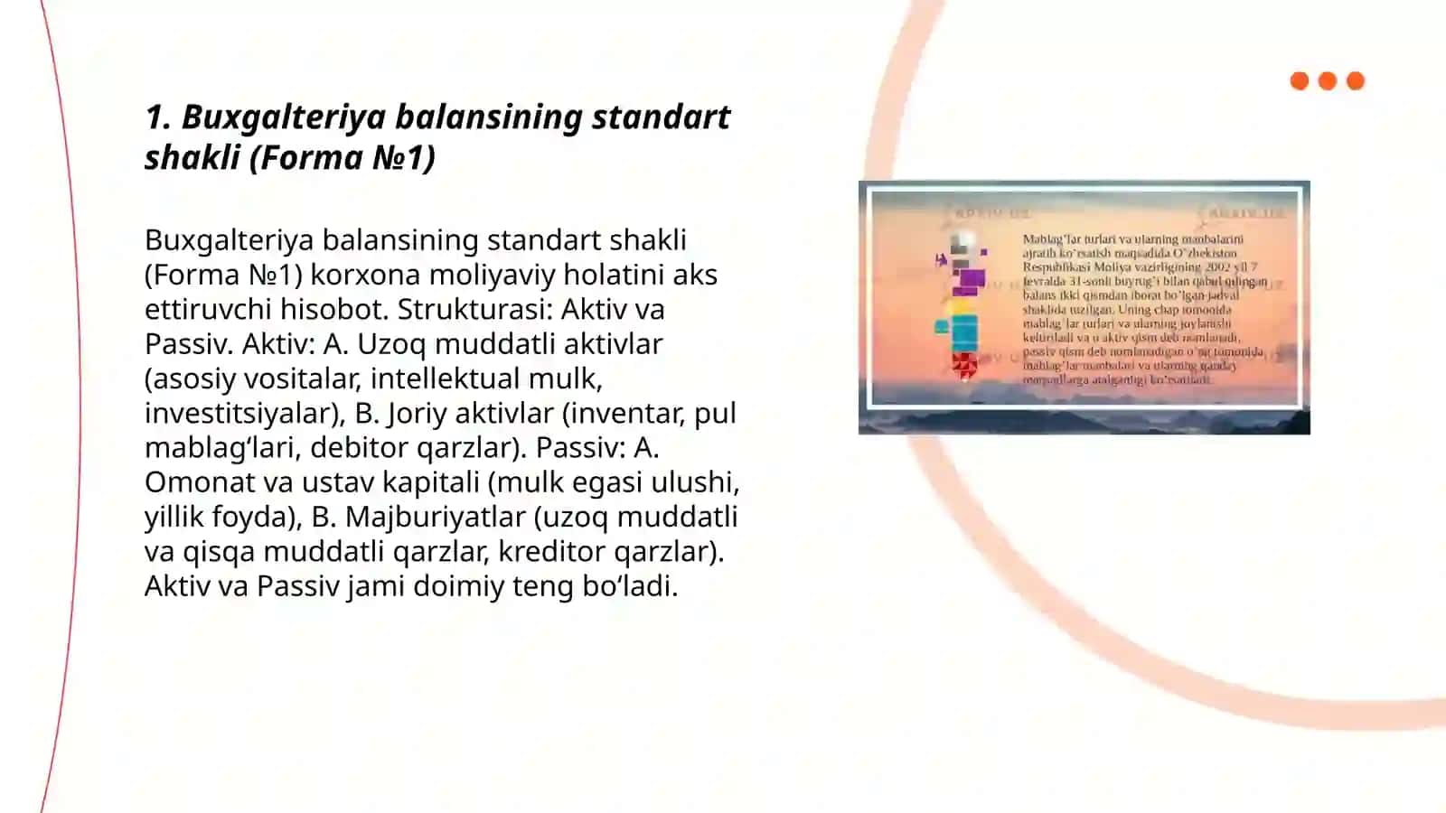 Buxgalteriya balansining turlari 3