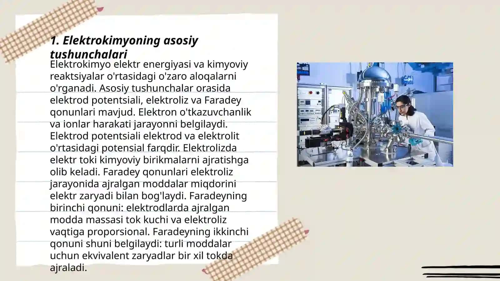 Elektrokimyo va elektroliz 3