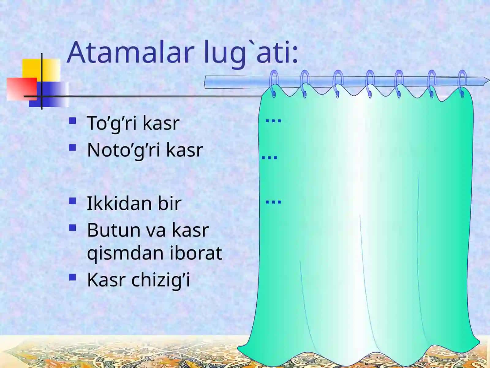 Atamalar lug'ati 3