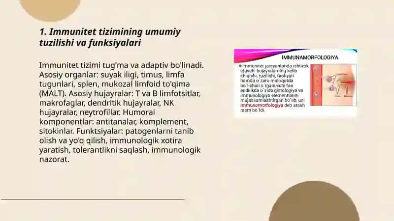 Immun tanqisligining fiziologik asoslari 3