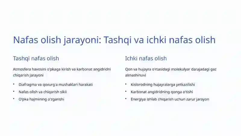 Nafas olish tizimi 3