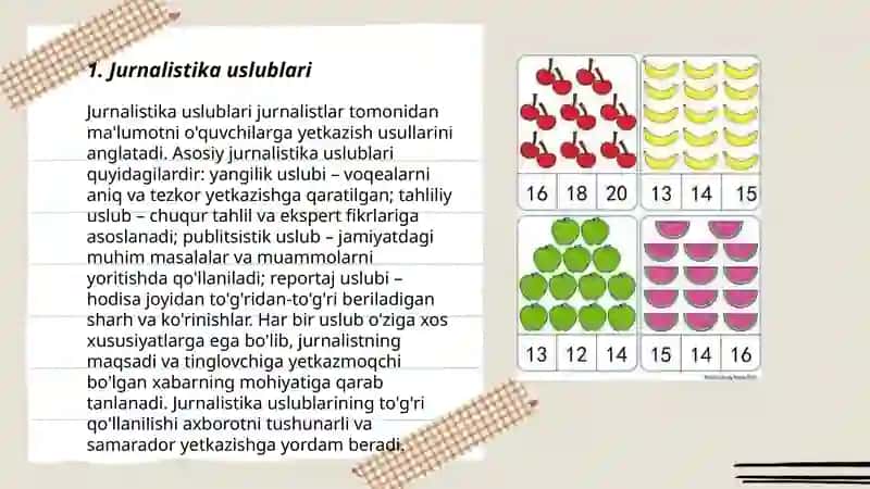 Jurnalistika uslublari 3