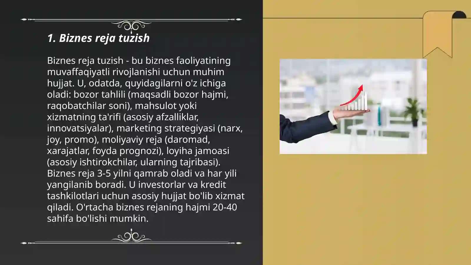 Biznes reja tuzish 3