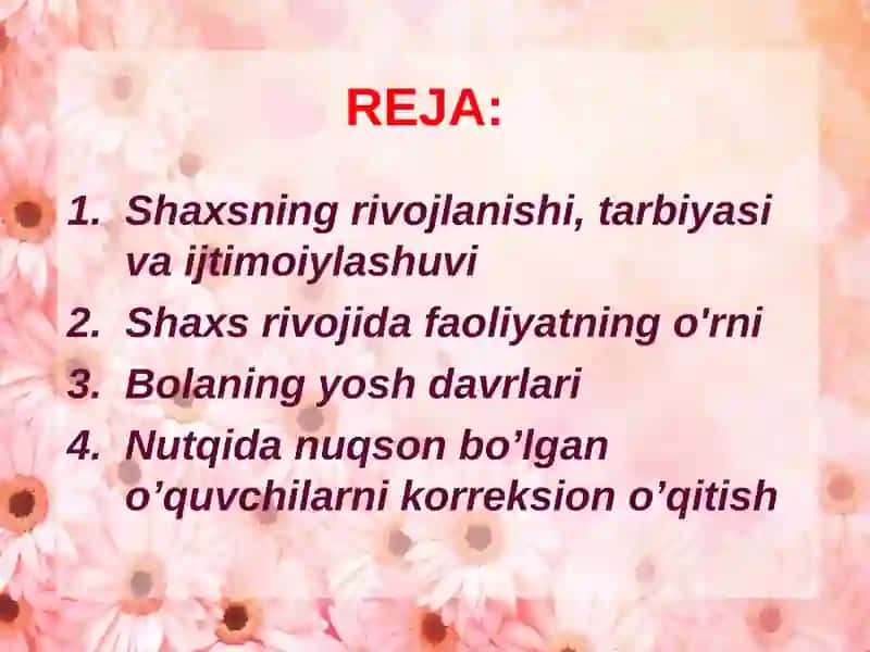 Shahzodanining umumiy pedagogika fanidan taqdimoti 3