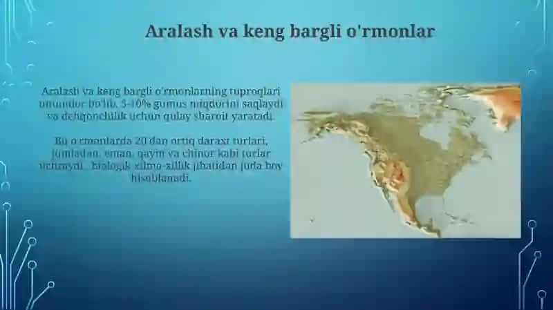 Quruqlik biomlarining zonal tiplari 3