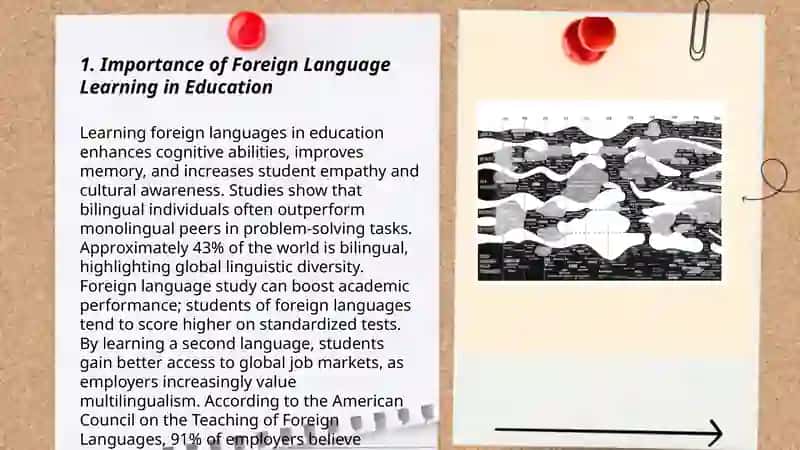 Education and role of foreign language 3