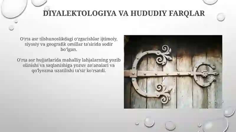 O'rta asrlar tilshunosligi 3