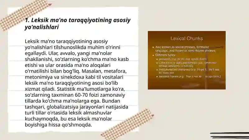 Leksik ma'no taraqqiyoti 3