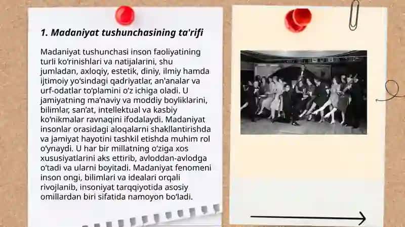 Madaniyat tushunchasi 3