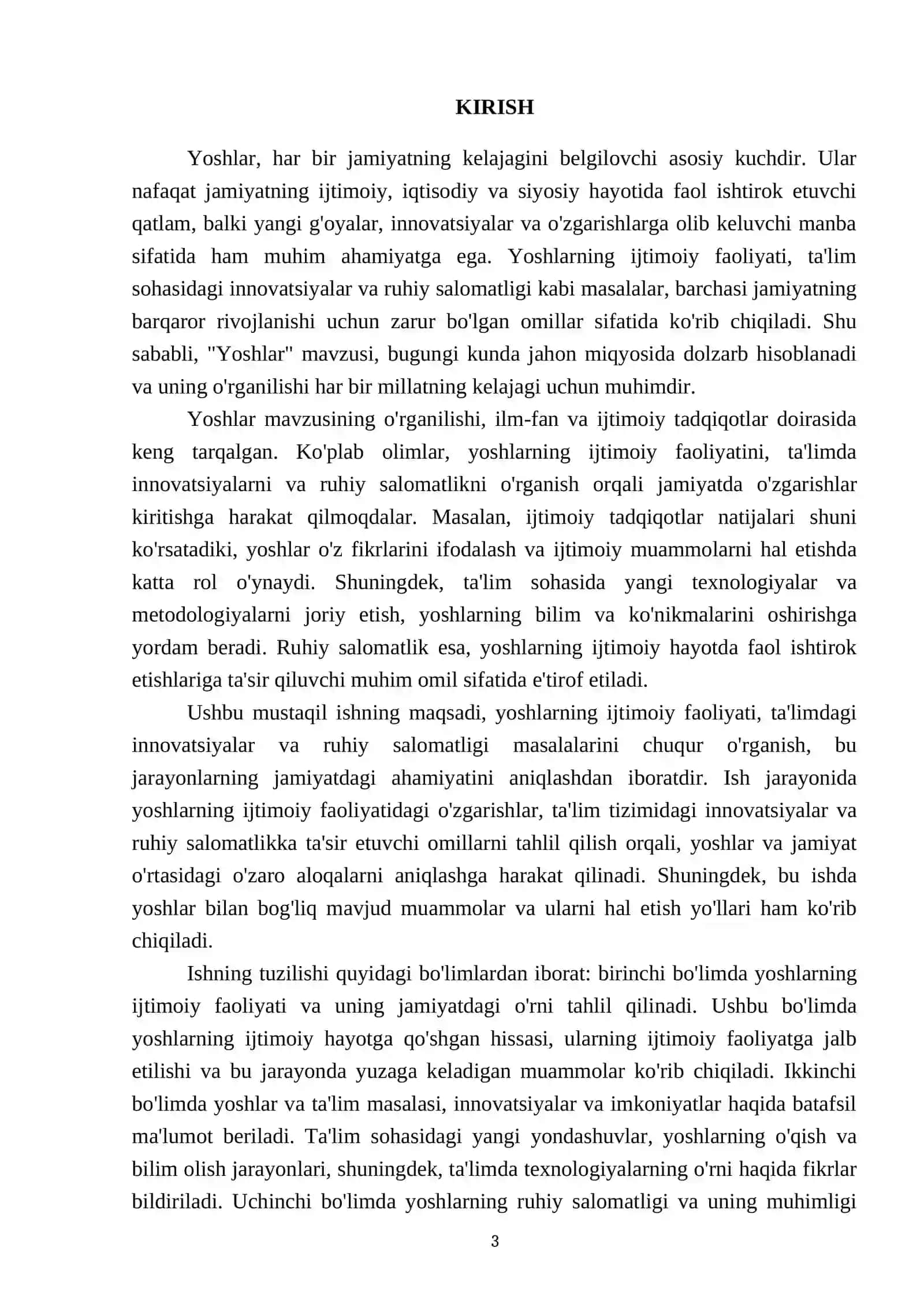 Topic is Youth 3
