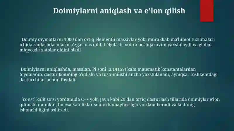 Oʻzgarmaslar 3