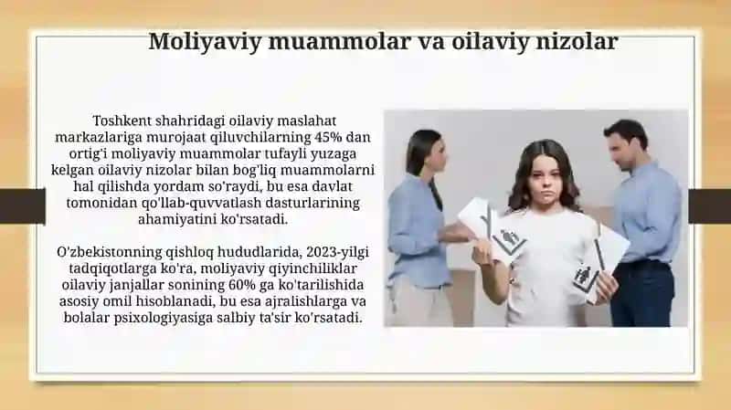 Moliyaviy muammolar va oilaviy nizolar 3